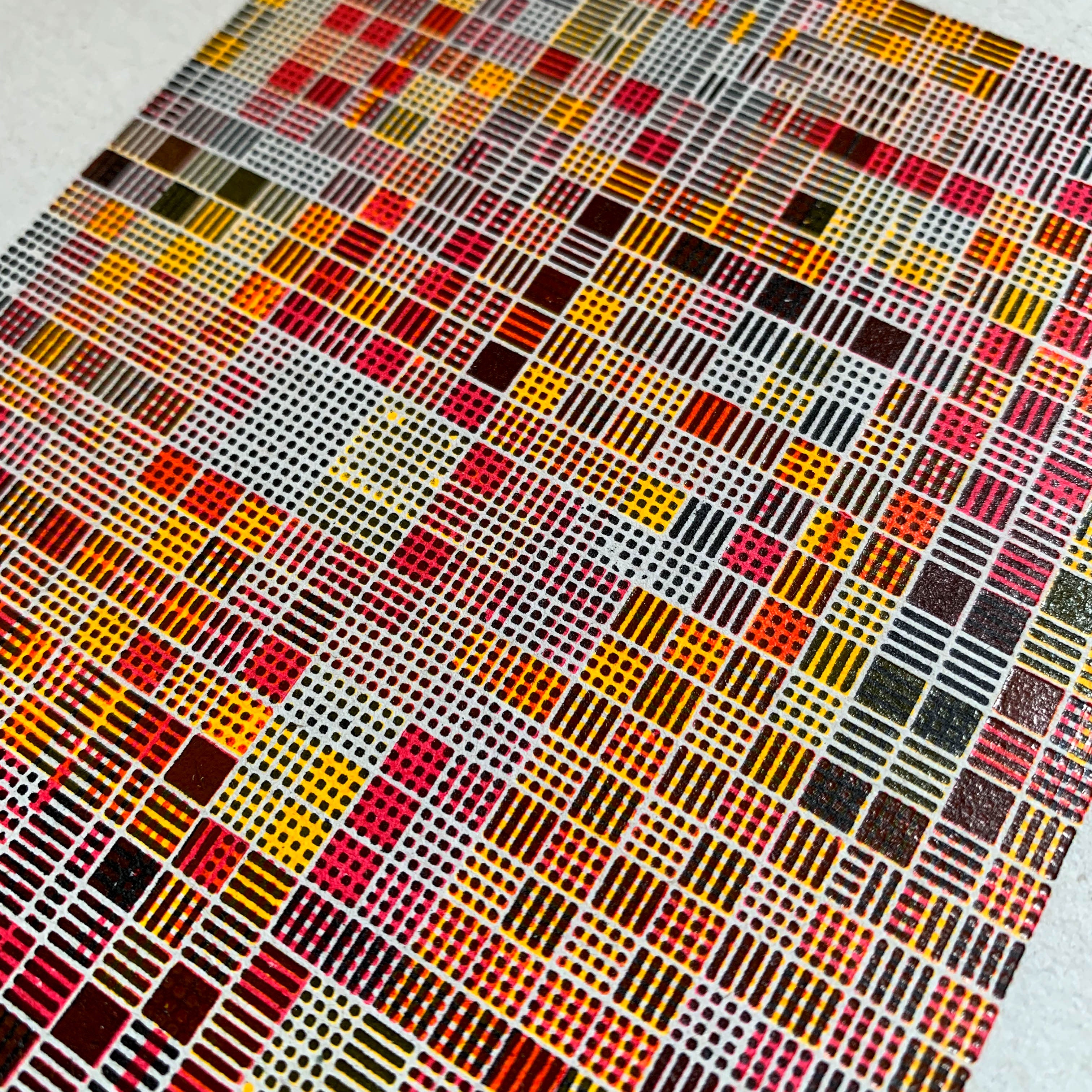 Frazzled A5 limited edition letterpress print