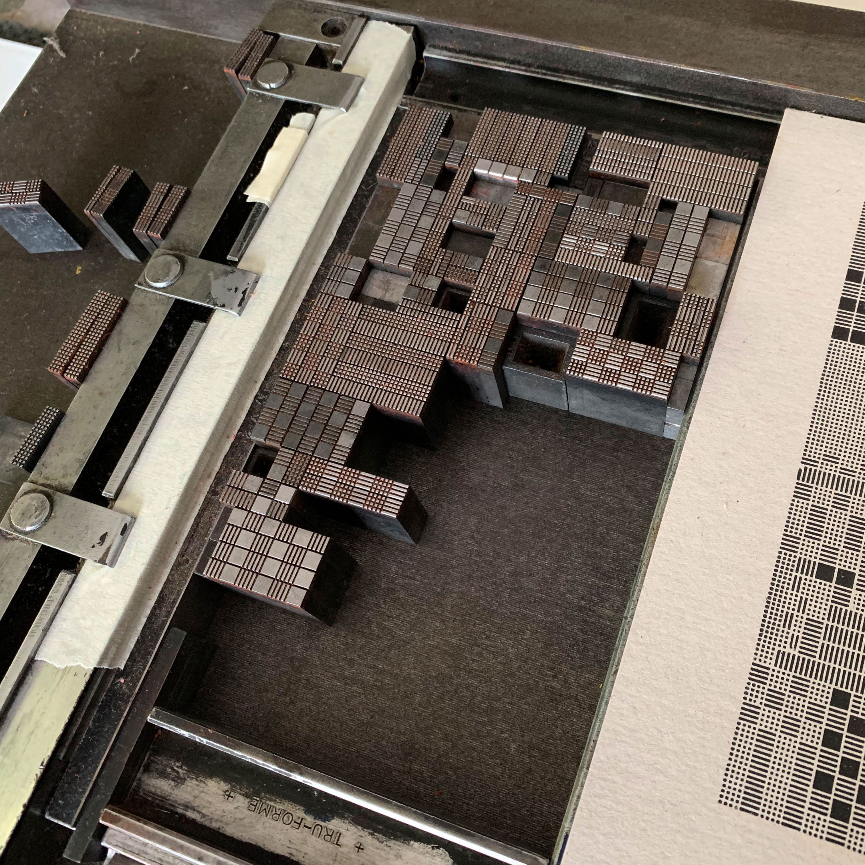 Frazzled A5 limited edition letterpress print