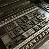 The End of the World is Neigh letterpress mini print