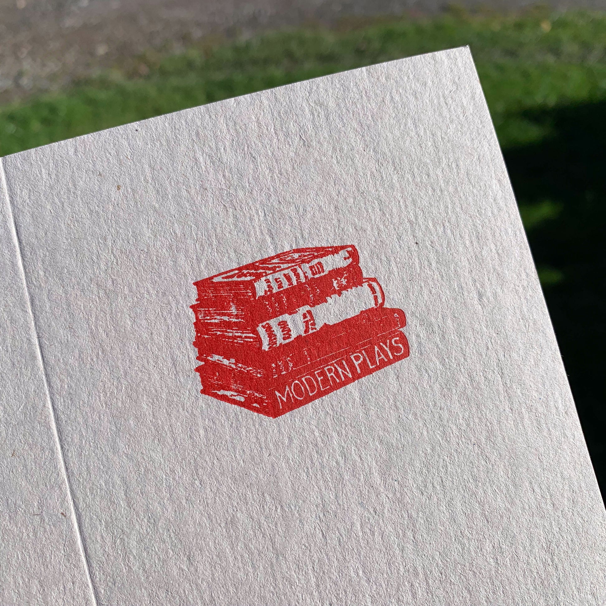 Books greeting card