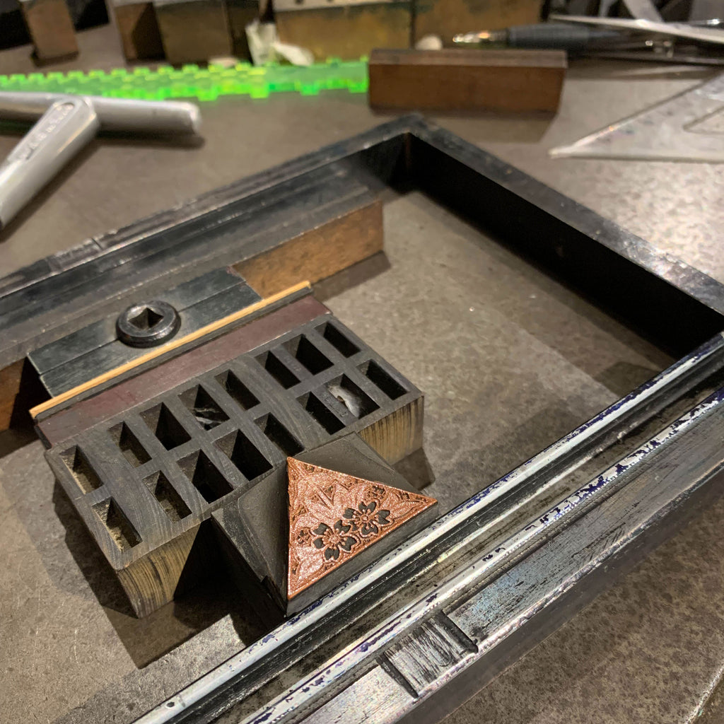 Letterpress notepaper set bundle