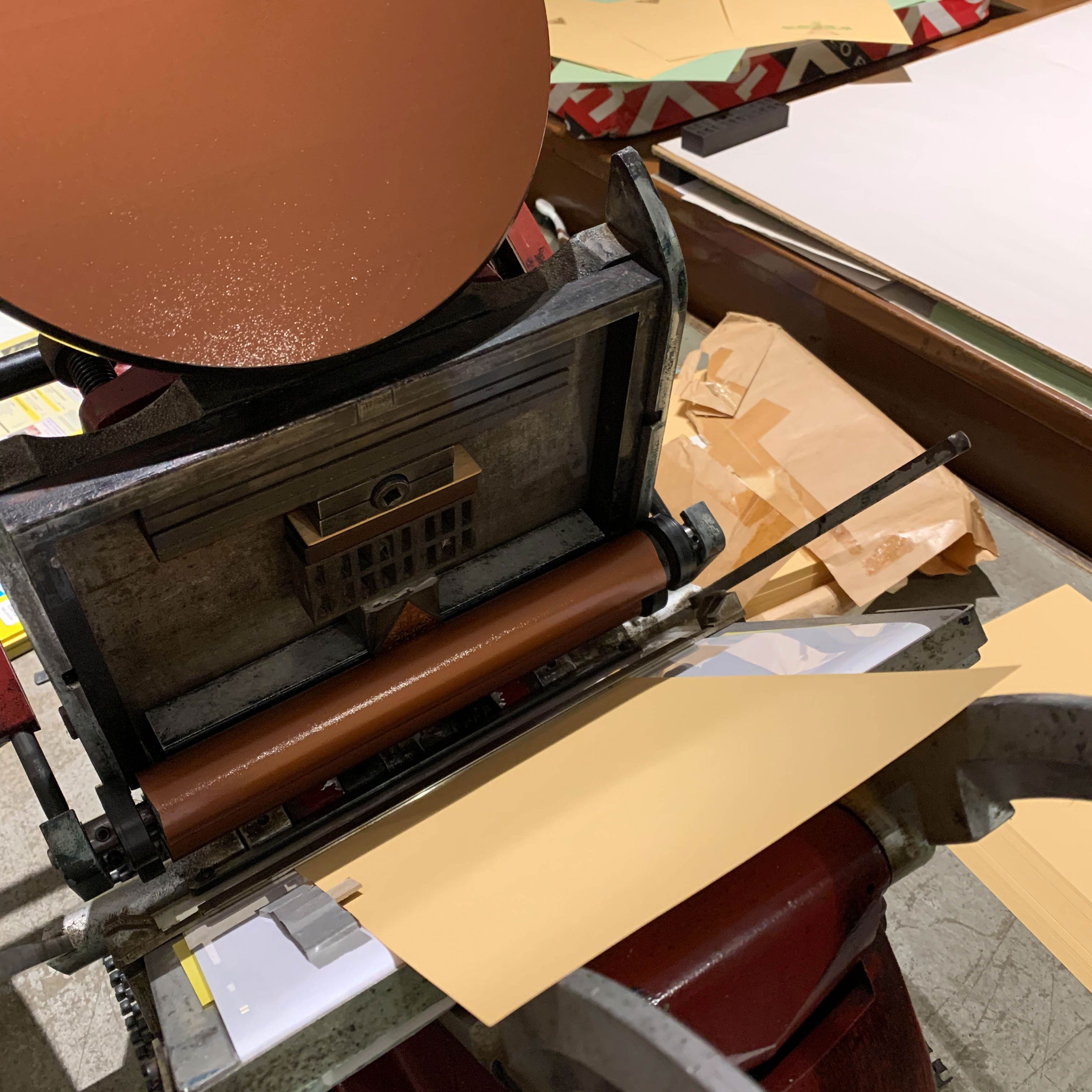 Letterpress notepaper set bundle