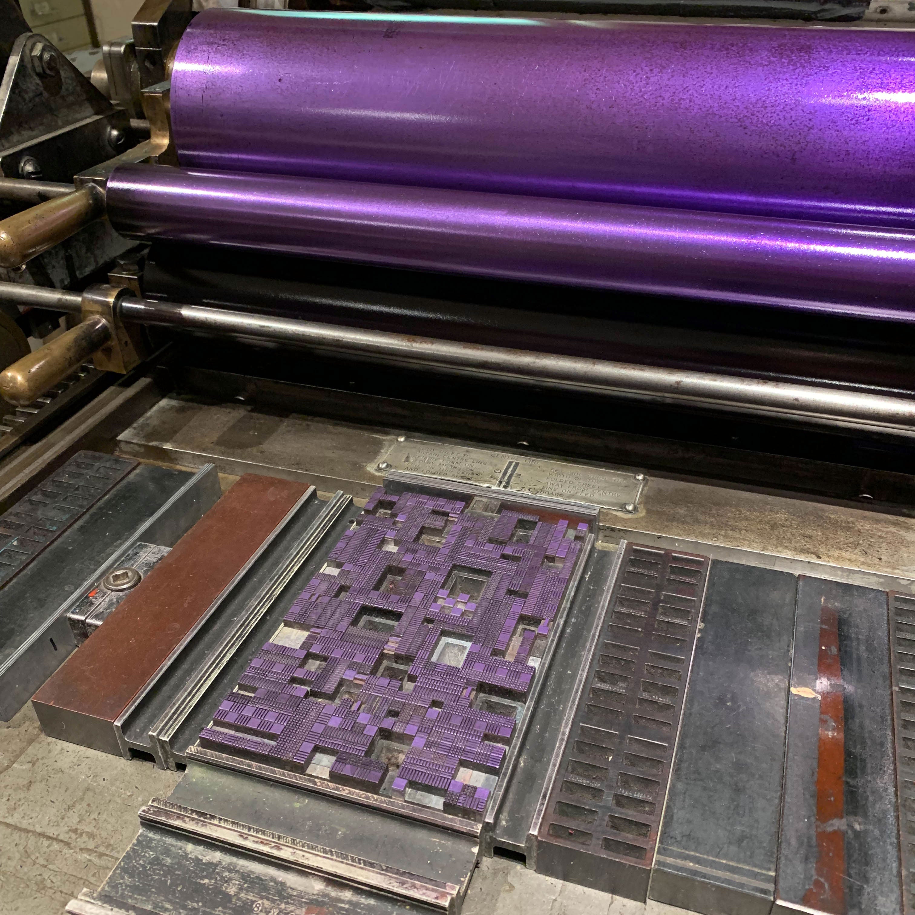 Fruit Pastilles A5 limited edition letterpress print