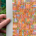 Fruit Pastilles A5 limited edition letterpress print