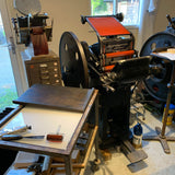 Just Like That A5 letterpress print