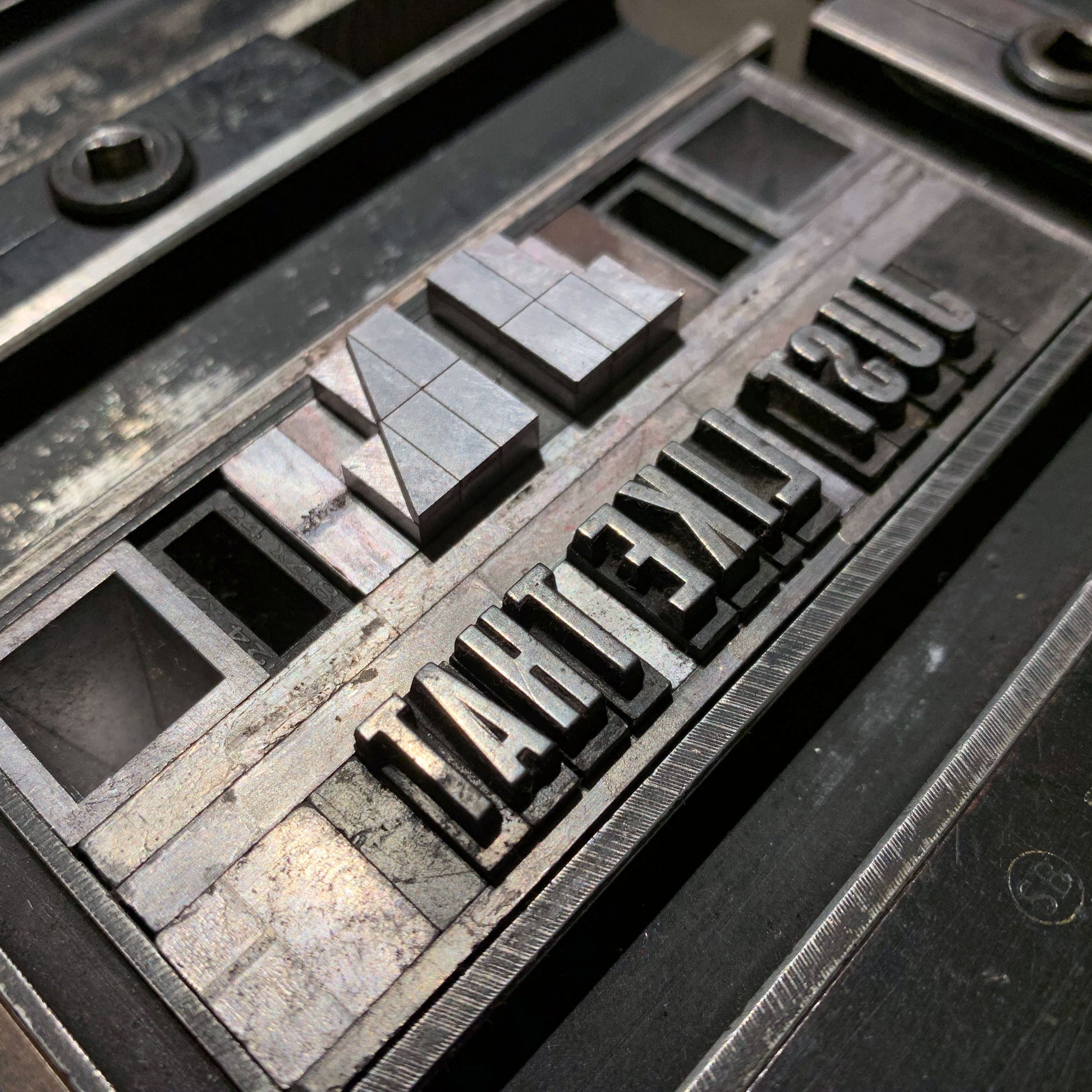 Just Like That A5 letterpress print