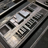 Just Like That A5 letterpress print