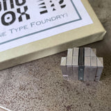 Just Like That A5 letterpress print