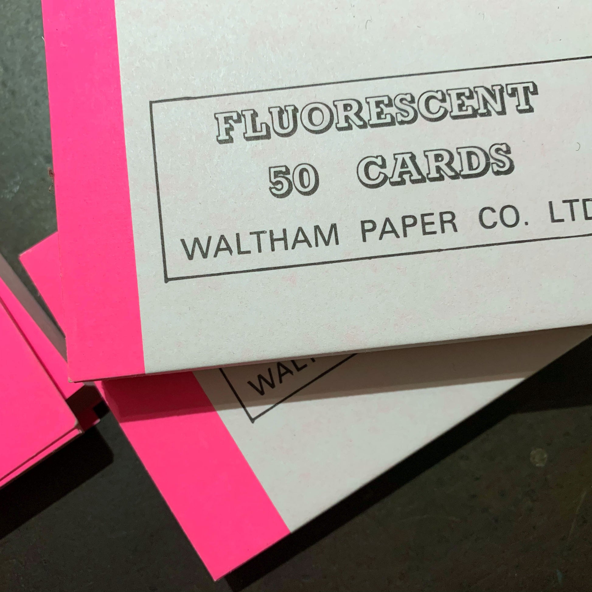 Process over perfection letterpress print
