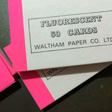 Process over perfection letterpress print