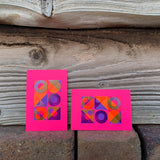 Process over perfection letterpress print