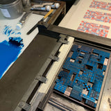 R&B A5 limited edition letterpress print