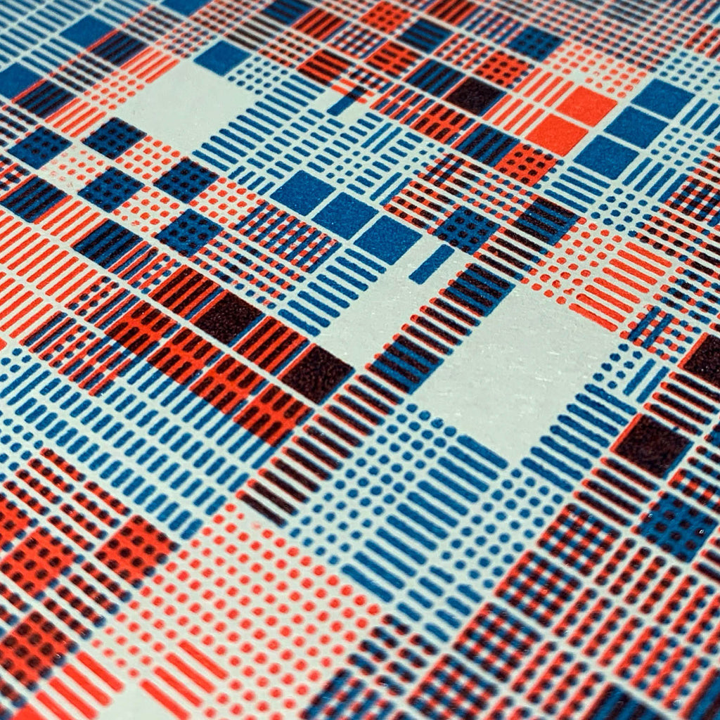 R&B A5 limited edition letterpress print