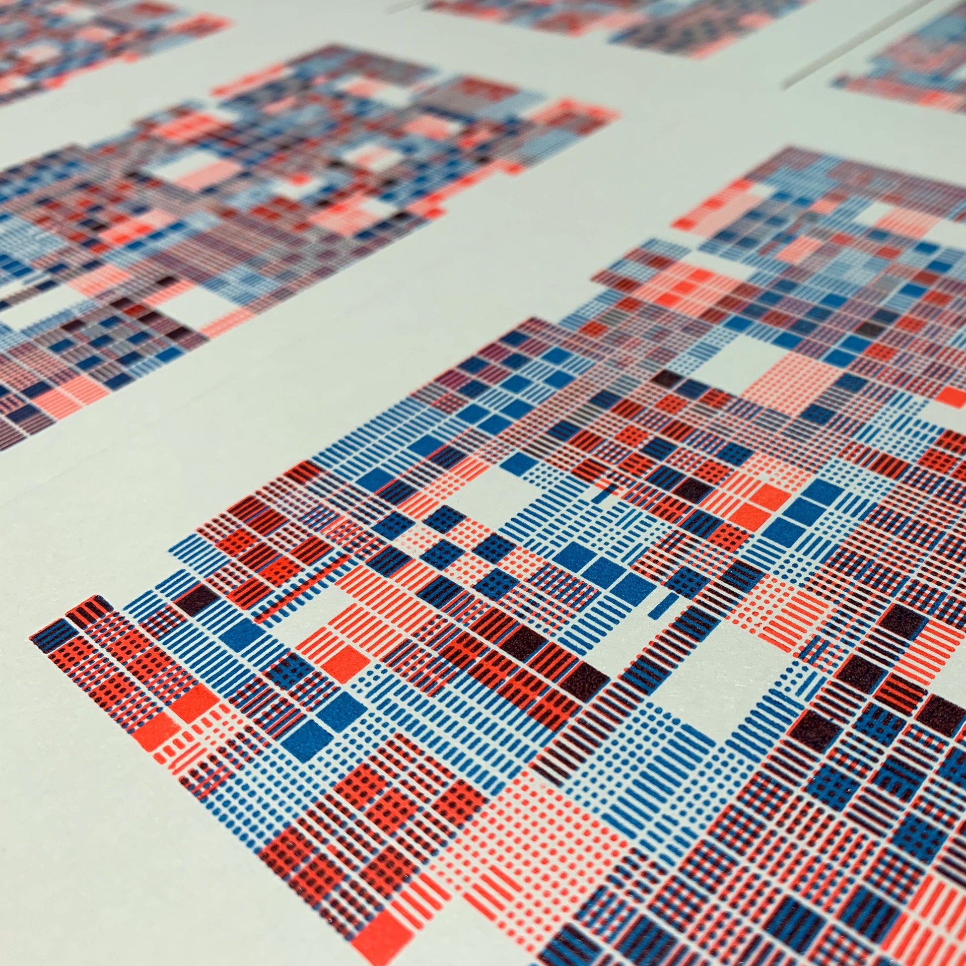 R&B A5 limited edition letterpress print