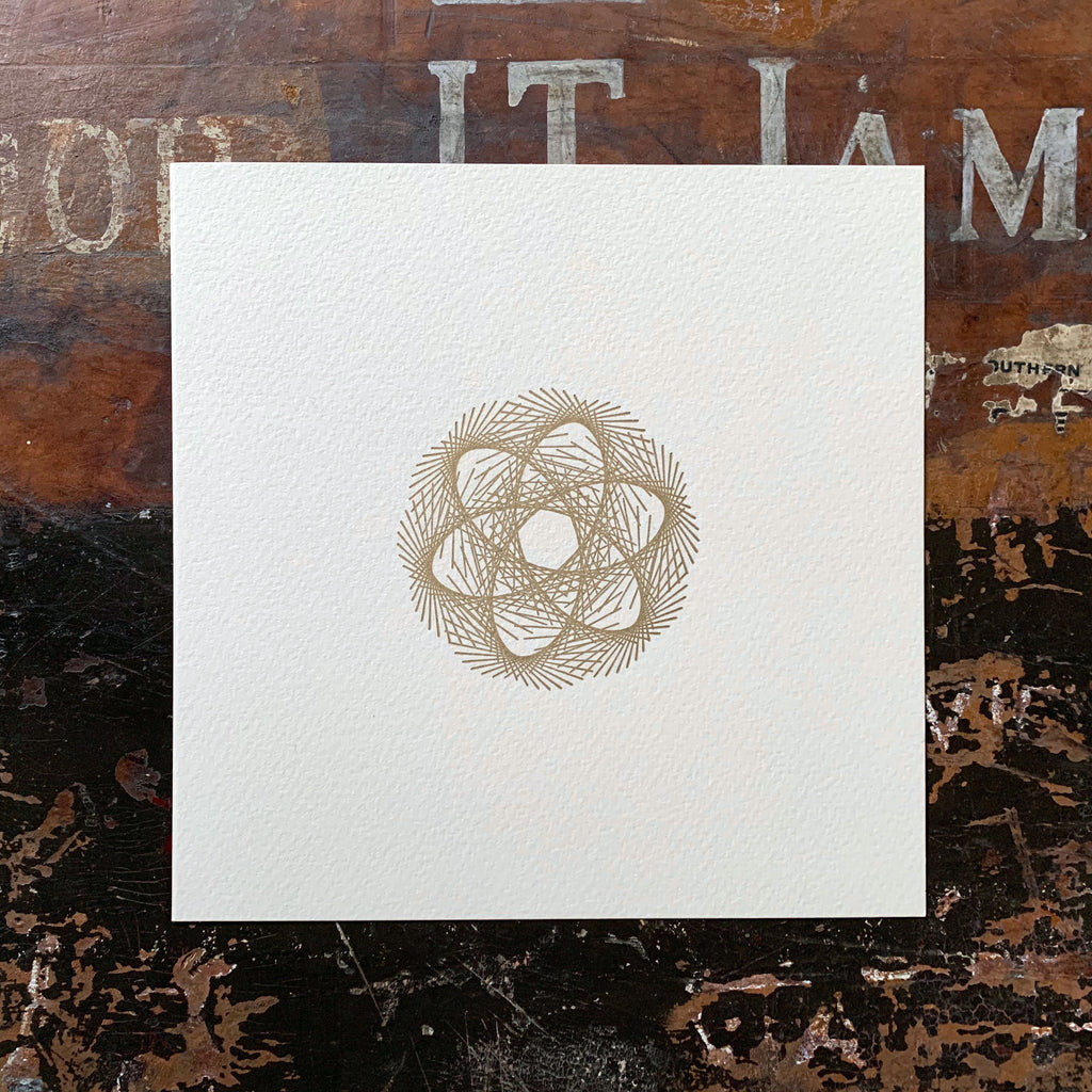 Revolution No. 4 letterpress print