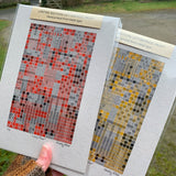 These Four Walls black and yellow A5 limited edition letterpress prints