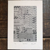 These Four Walls A5 limited edition letterpress prints