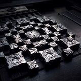 Glint ornamental design locked up ready to print