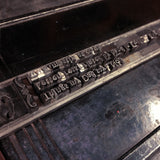 Bloody Marvellous letterpress bookmark