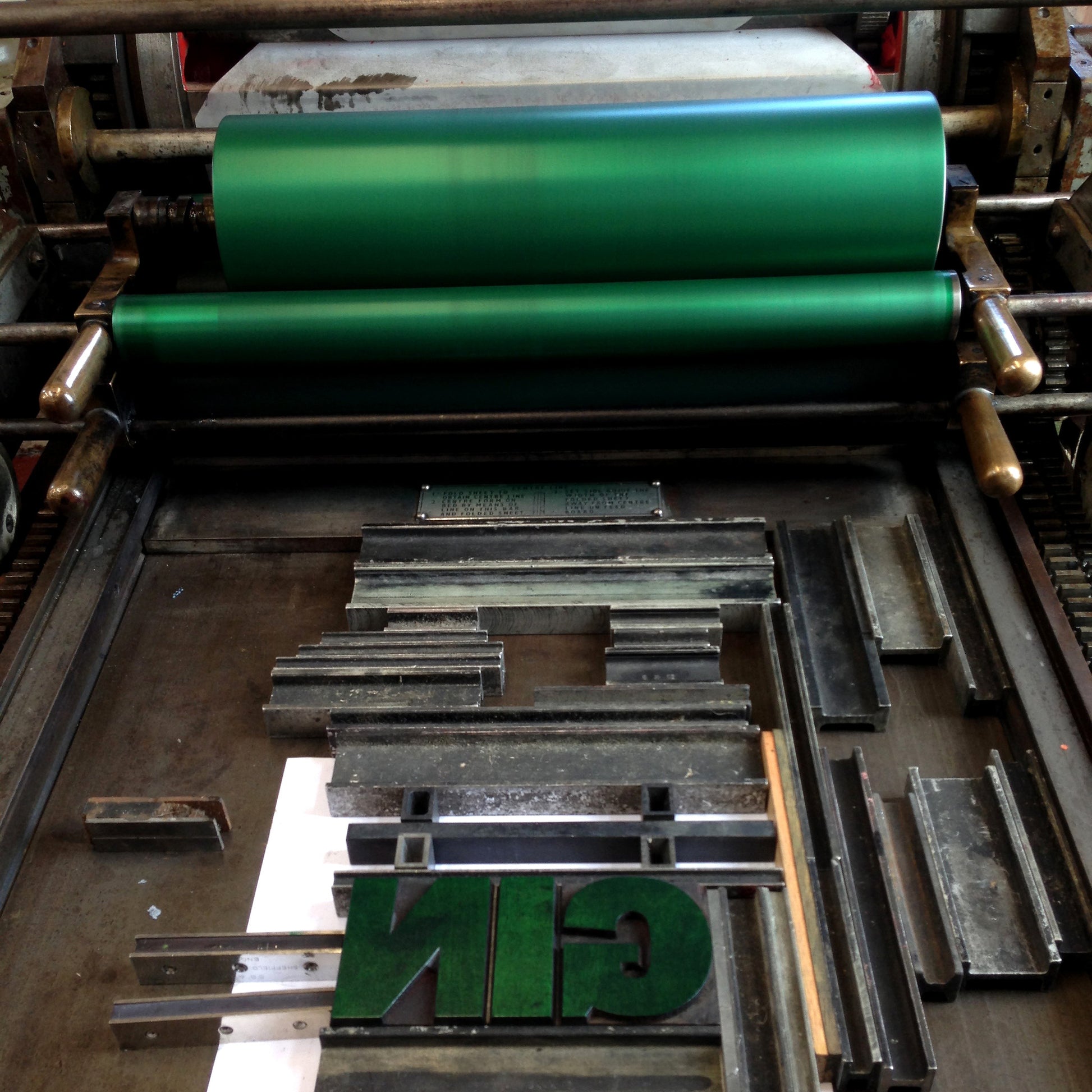 Boy! Bring me Gin A3 letterpress print