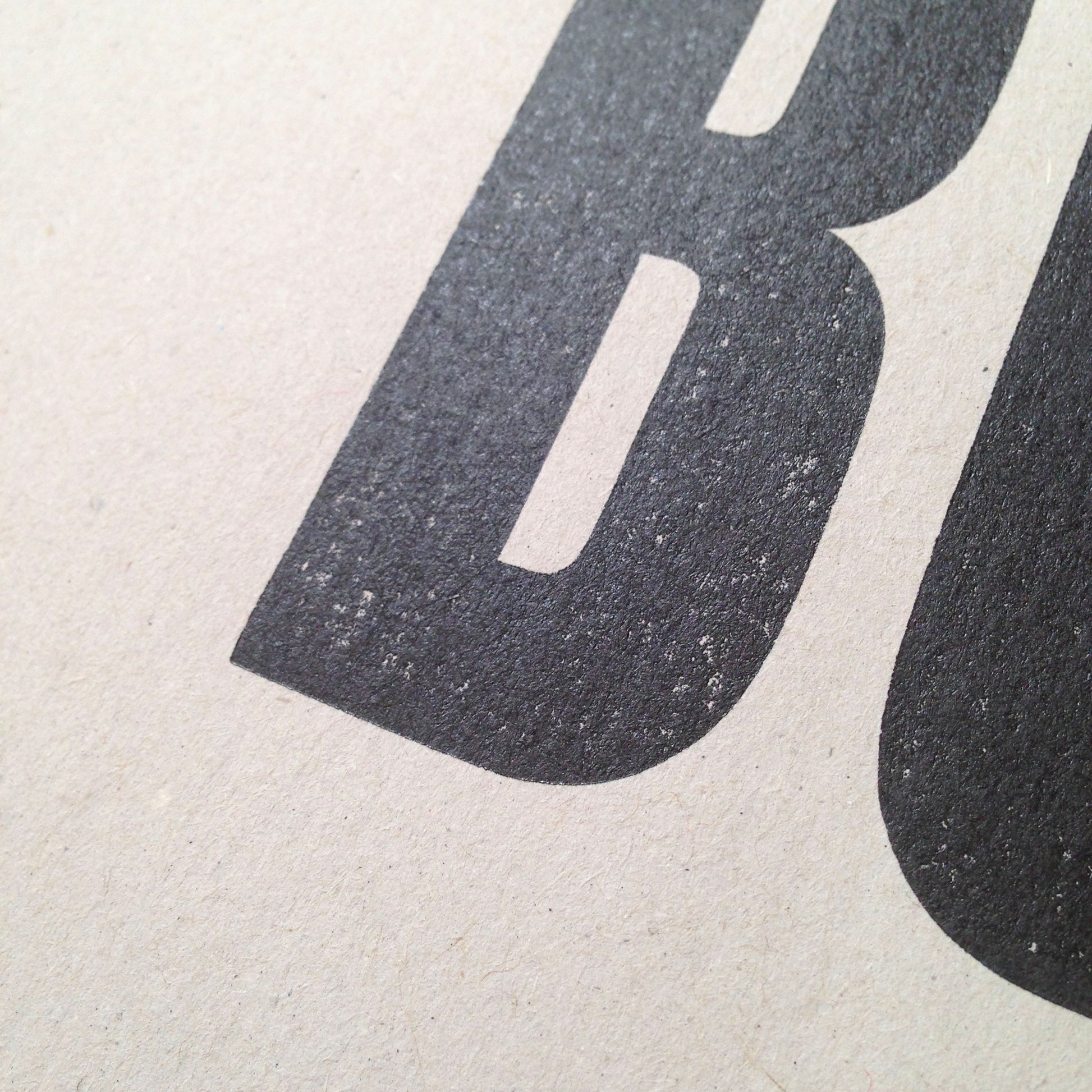 Boy! Bring me Gin A4 letterpress print